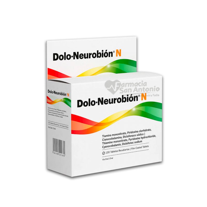 DOLO NEUROBION DISP X 120 TAB