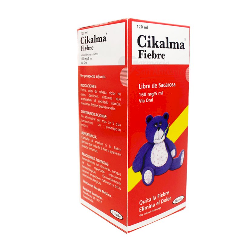 CIKALMA FIEBRE JARABE 120 ML