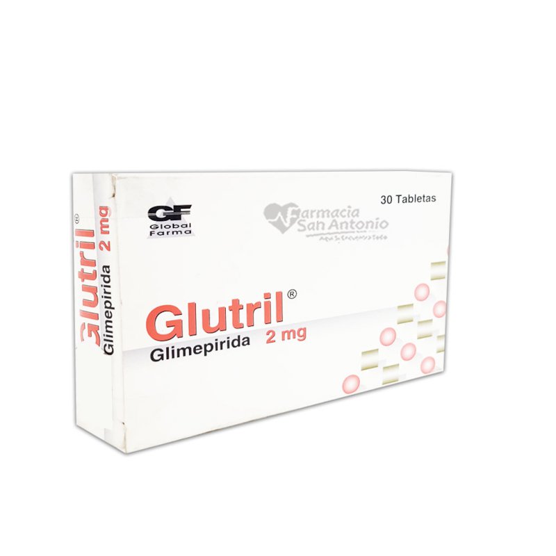 GLUTRIL 2MG X 30 TAB