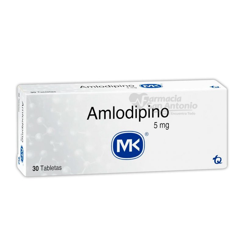 AMLODIPINO MK 5MG X 30+30 TAB