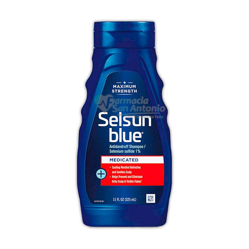 SELSUN BLUE MEDICATED SHAMPOO X 11 oz