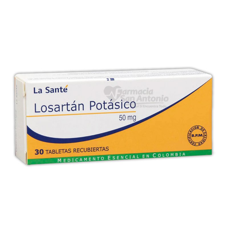 UNIDAD LA SANTE LOSARTAN POTASICO 50MG U