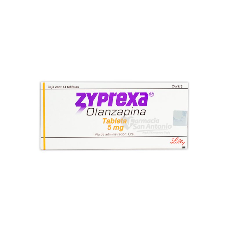 UNIDAD ZYPREXA 5MG X 14 TABS