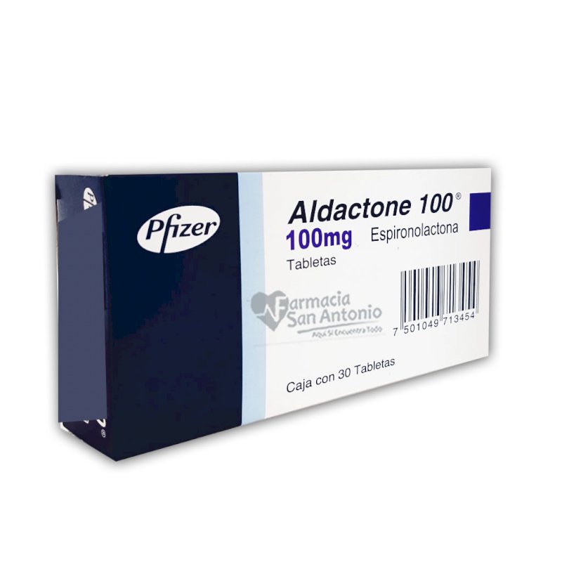 UNIDAD ALDACTONE 100 MG X 30 TAB