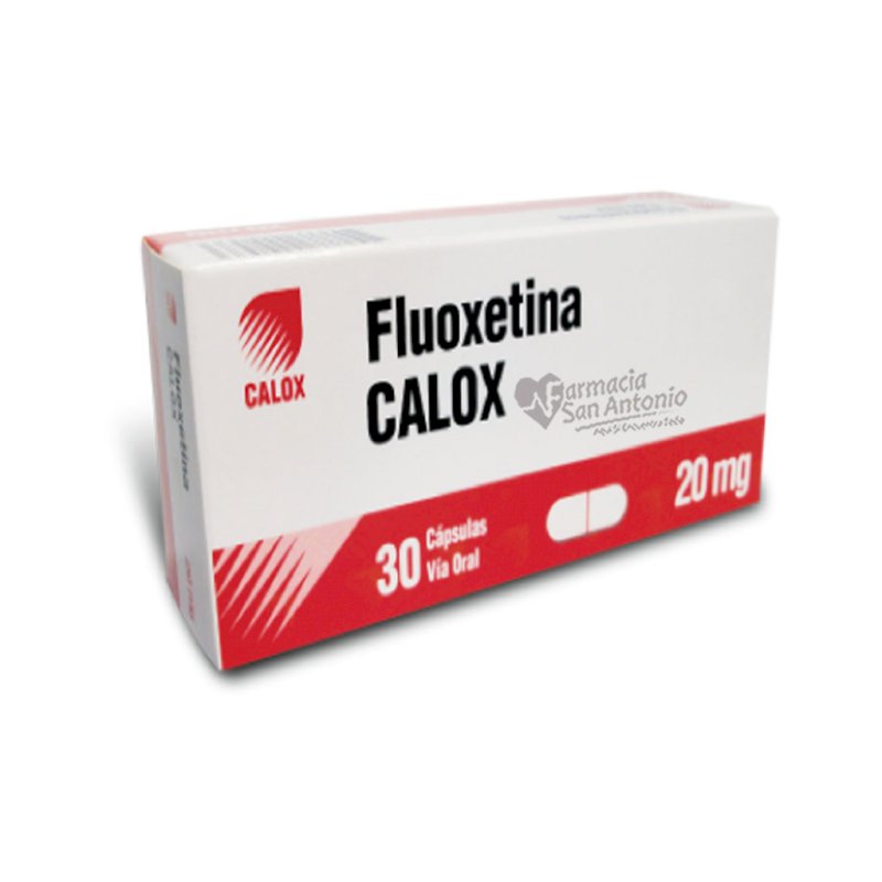 UNIDAD CALOX FLUOXETINA 20MG