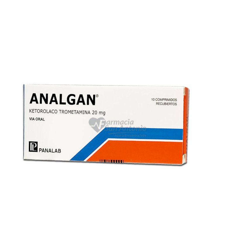 ANALGAN 20MG X 10 TABS $