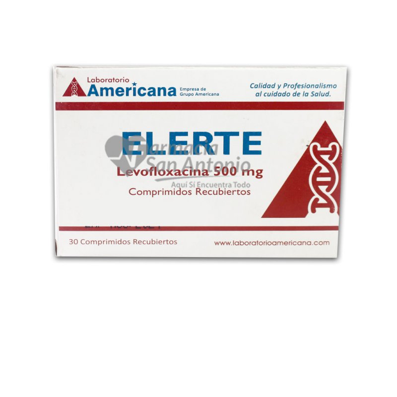 UNIDAD ELERTE 500MG TABS