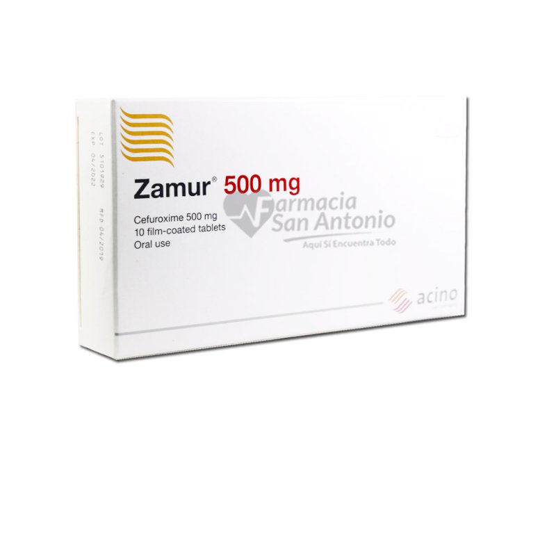 ZAMUR 500MG X 10 COMP