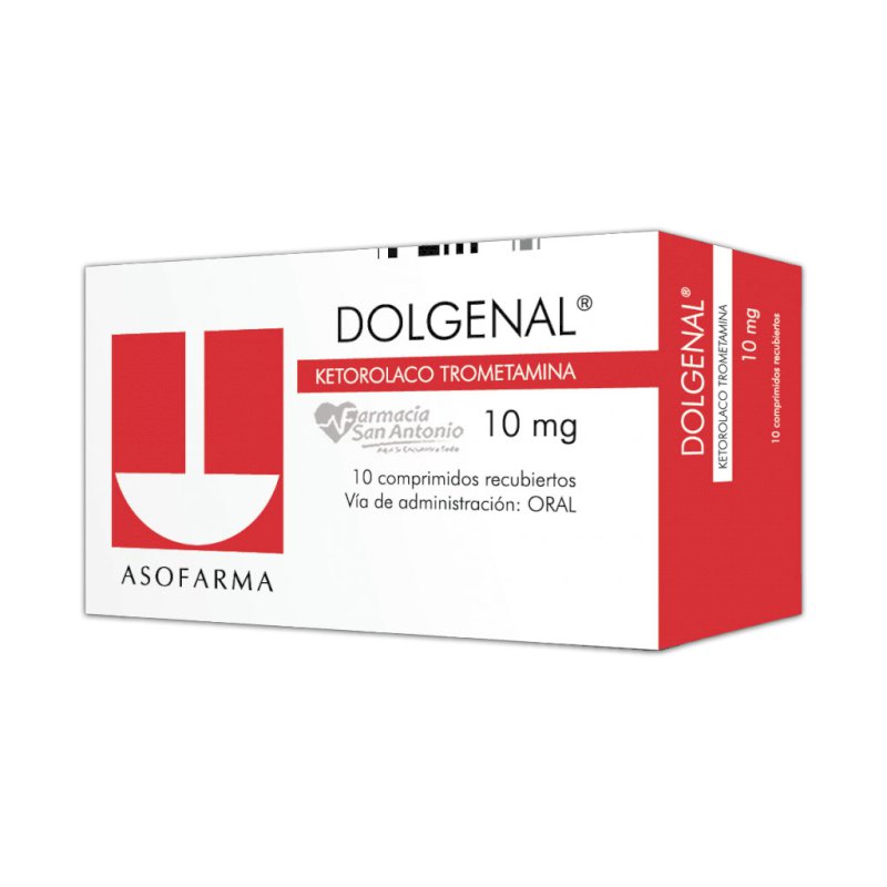 UNIDAD DOLGENAL 10MG