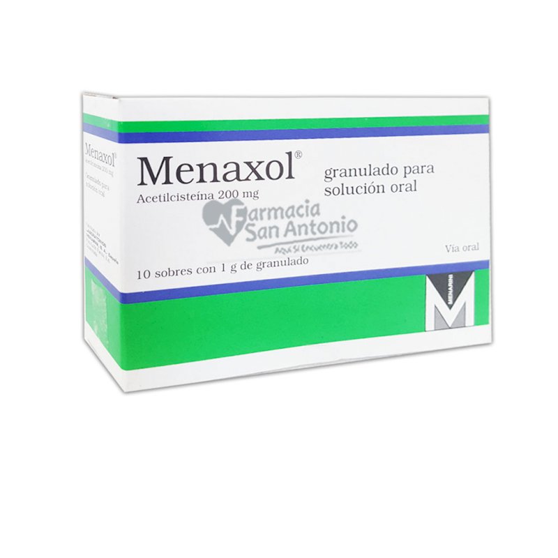 UNIDAD MENAXOL 200MG SOBRES