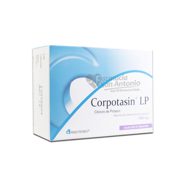 CORPOTASIN LP 1500MG X 30 TAB