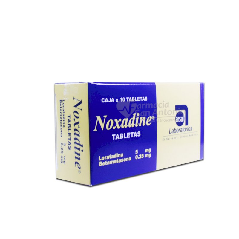 UNIDAD NOXADINE X 10 TAB