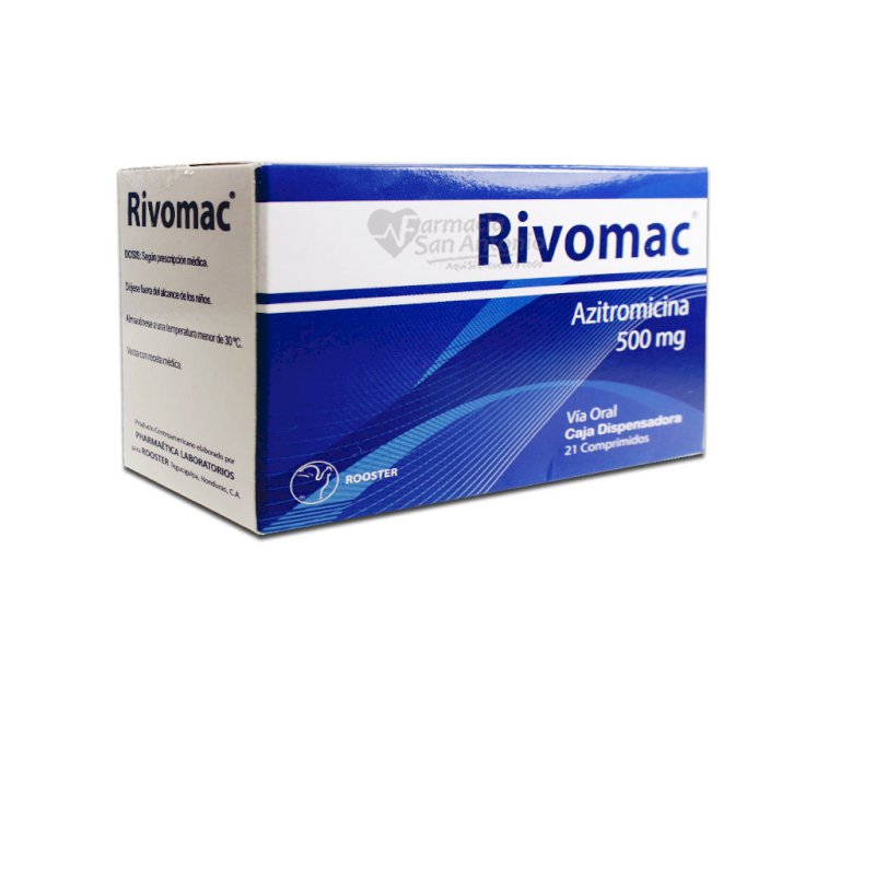 UNIDAD ROOSTER RIVOMAC 500MG X 21