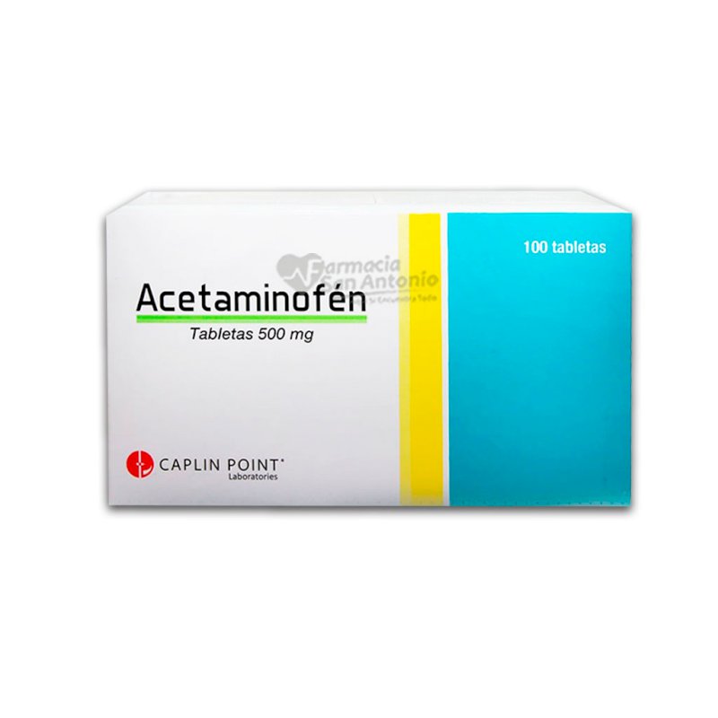 ACETAMINOFEN 500MG X 100