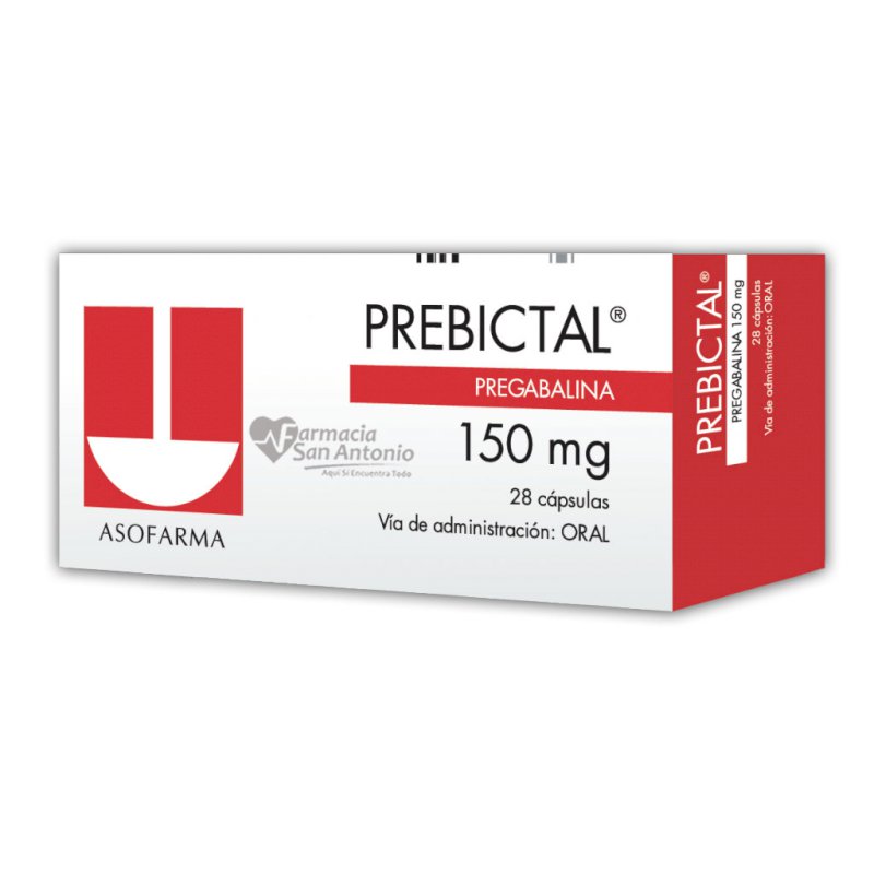 PREBICTAL 150MG X 28 CAPS