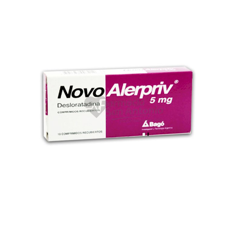 NOVO ALERPRIV 5MG X 10 COMP