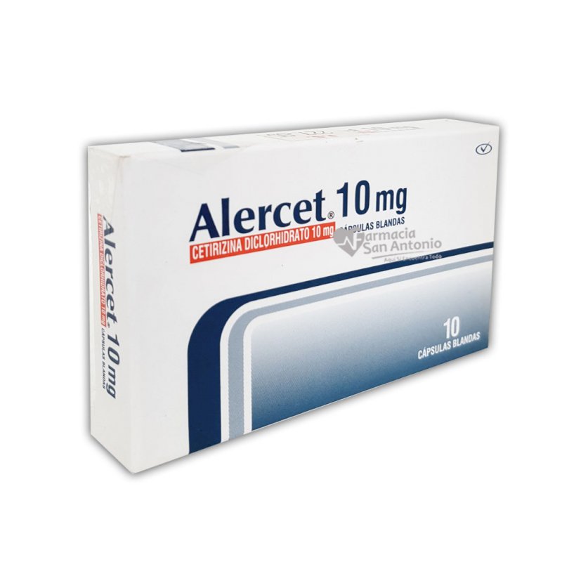 ALERCET 10MG X 10 CAPS