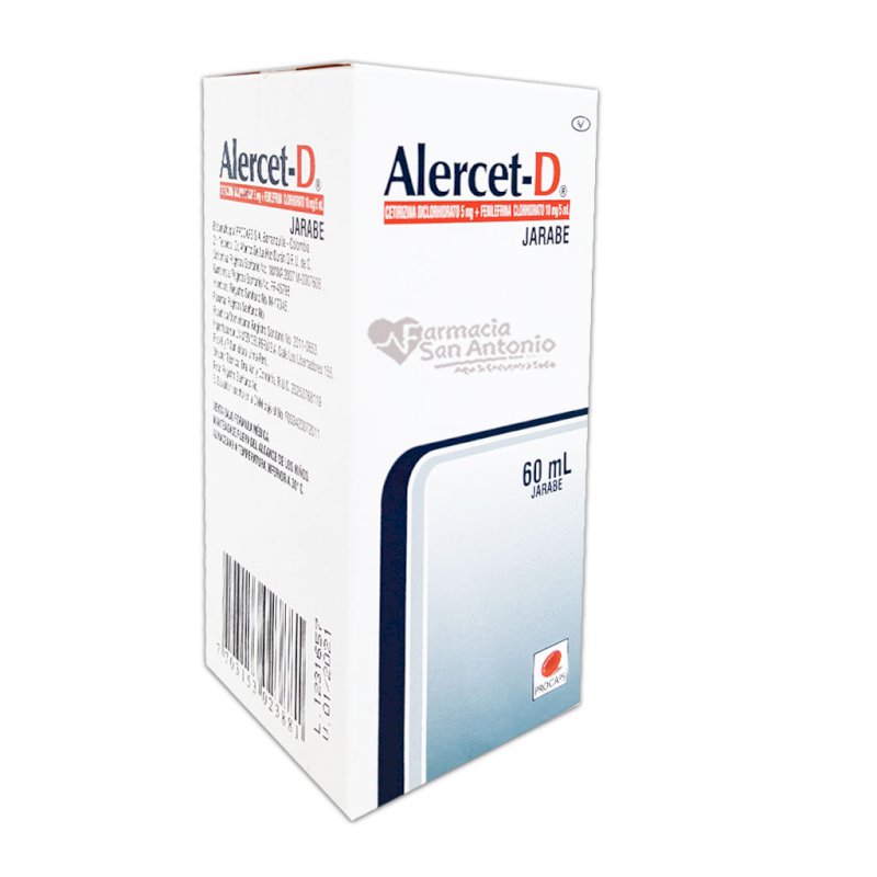 ALERCET-D JBE X 60ML