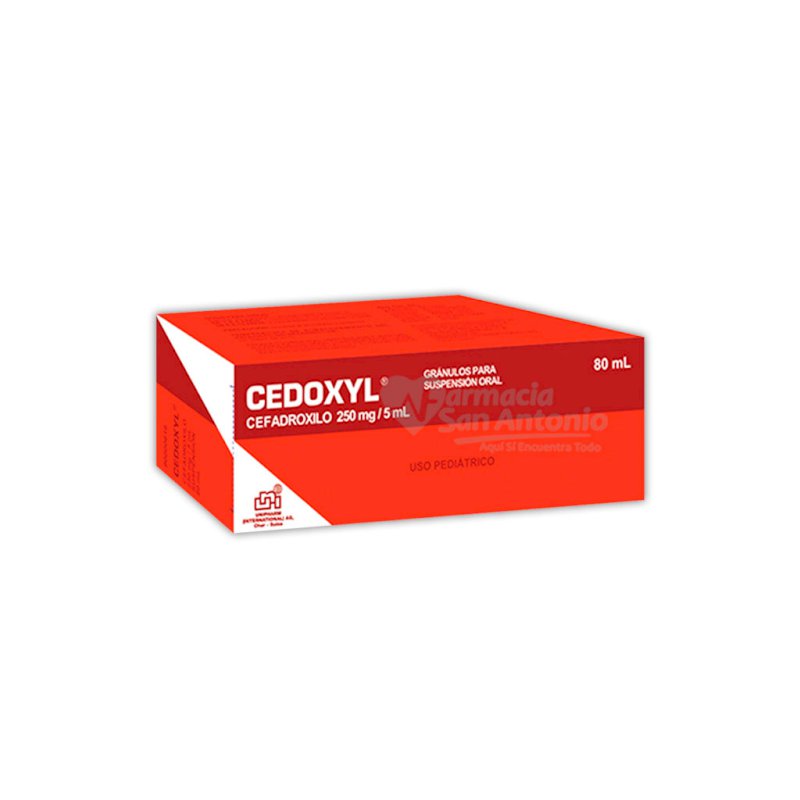 CEDOXYL 250MG X 80ML HOSP