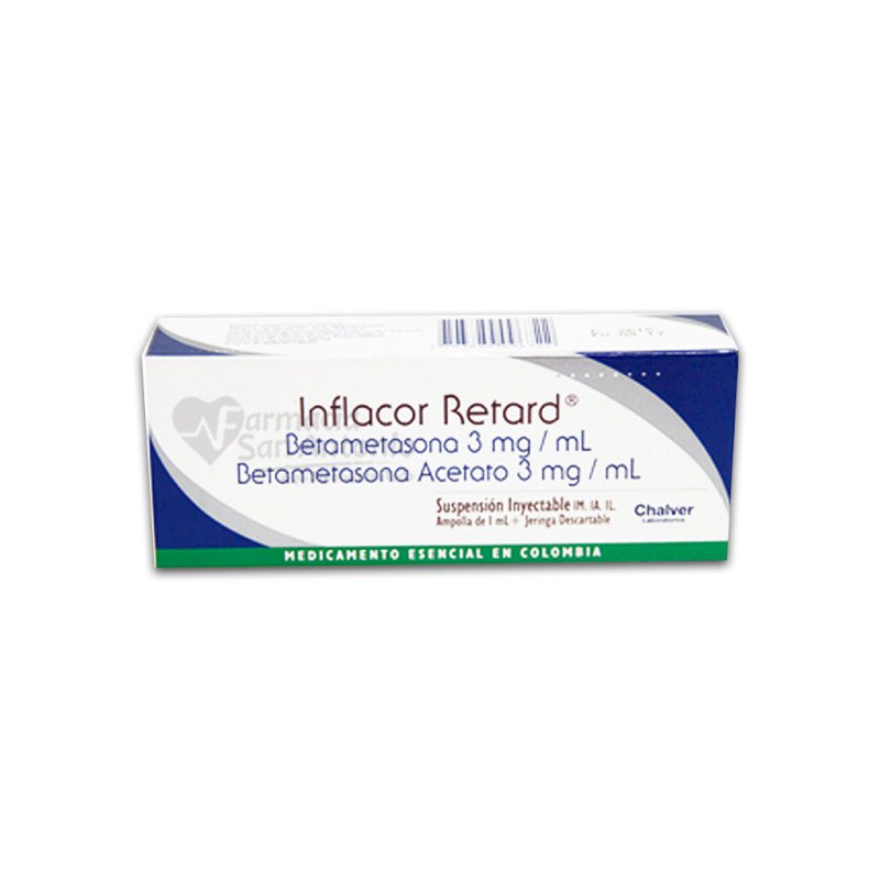 INFLACOR RETARD 3+3MG