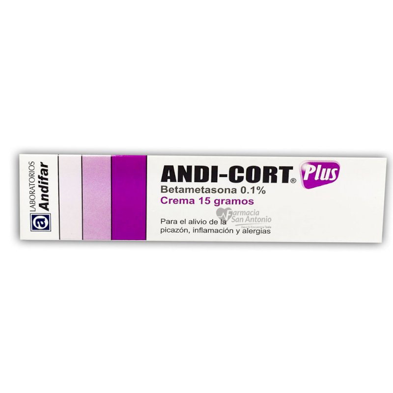 ANDI-CORT PLUS CREMA X 15 G