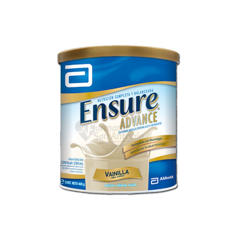 ENSURE ADVANCE VAINILLA X 400 G