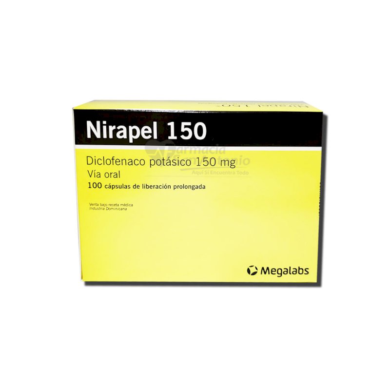 UNIDAD NIRAPEL 150MG $