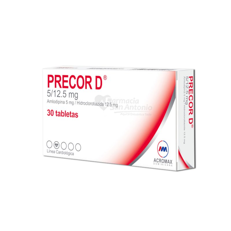 PRECOR-D 5MG/12.5MG X 30 TABS