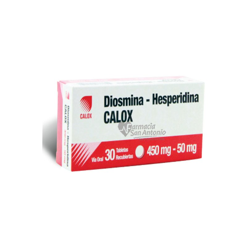 DIOSMINA-HESPERIDINA 450/50 MG X 30 TAB