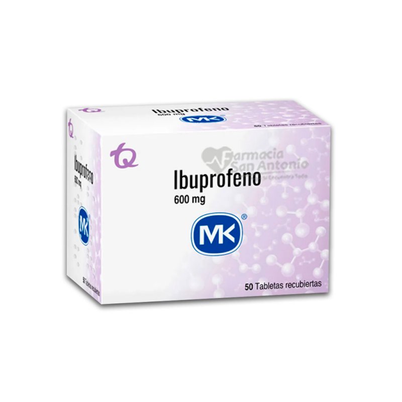 IBUPROFENO MK 600MG X 50 TAB