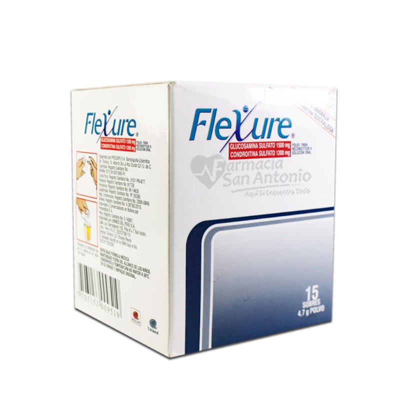 FLEXURE X 15 SOBRES SABOR NARANJA