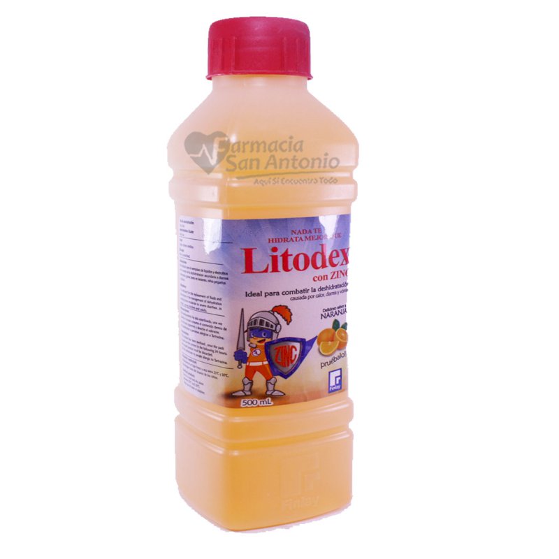 LITODEX NARANJA X 500ML PLASTICO