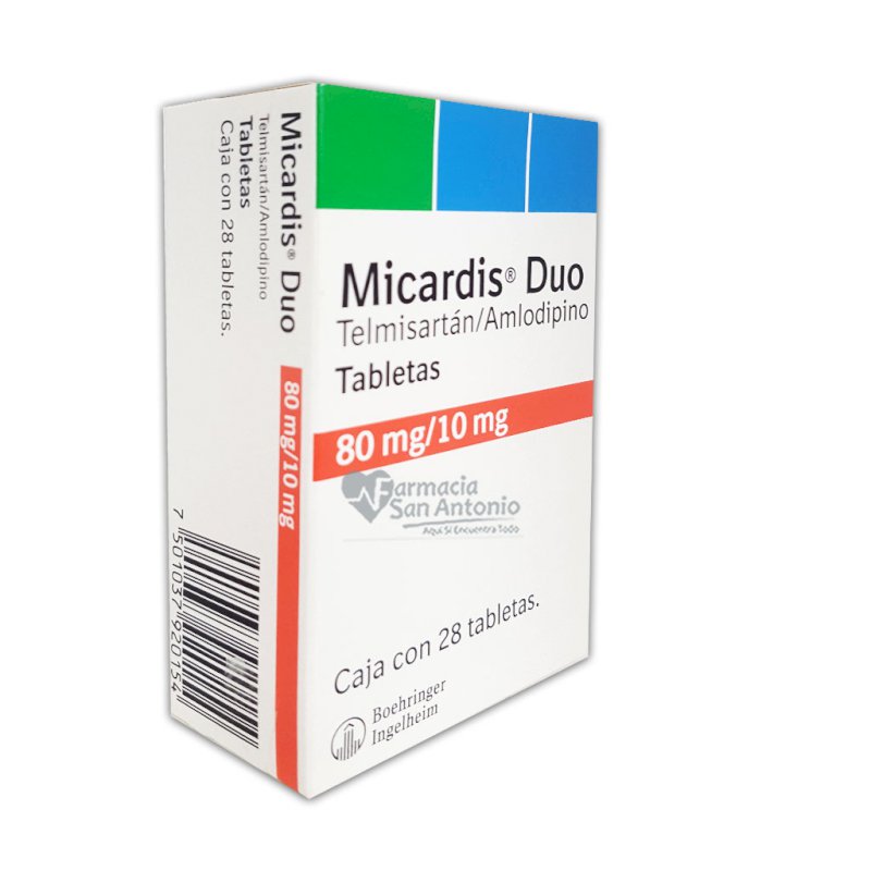 MICARDIS DUO 80MG/10MG X 28 TABS