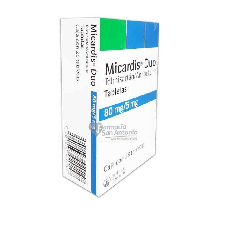 MICARDIS DUO 80MG/5MG X 28 TABS