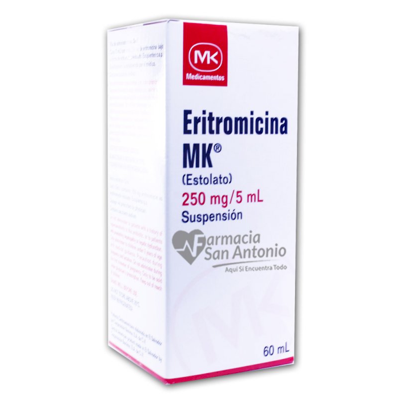 ERITROMICINA MK 250MG/5ML X 60ML