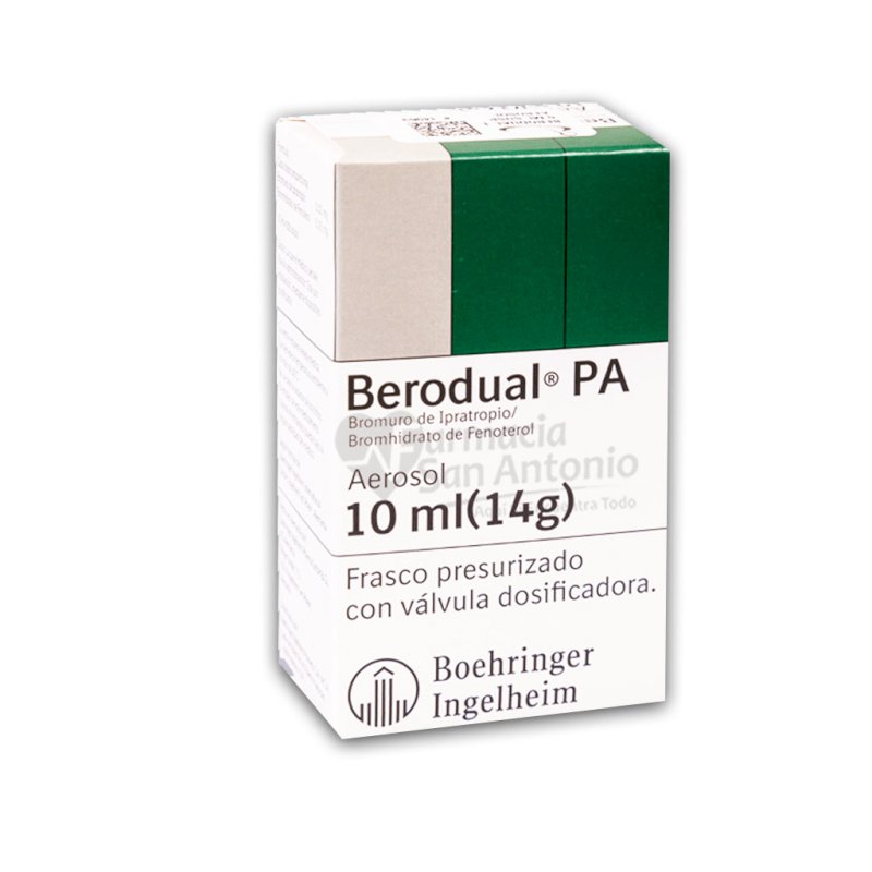 BERODUAL PA AEROSOL X 10ML