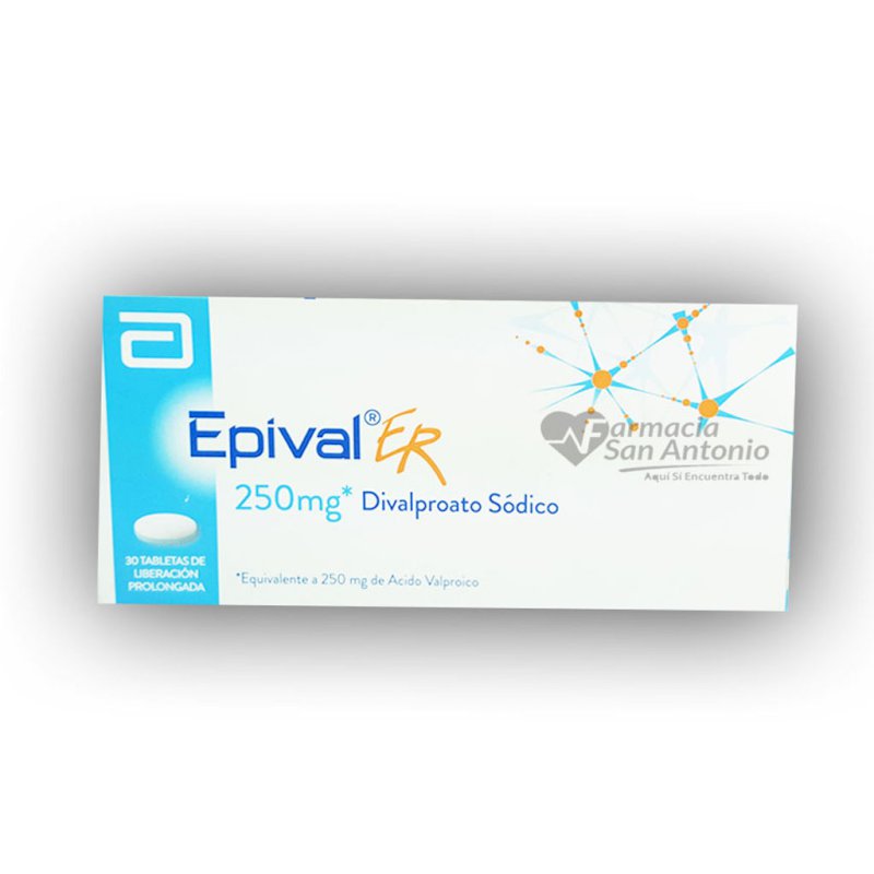 EPIVAL ER 250MG X 30 TABS á