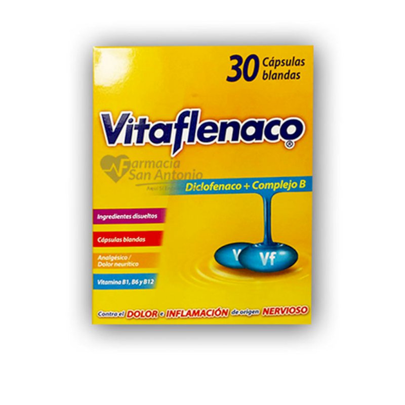 VITAFLENACO X 30 CAP