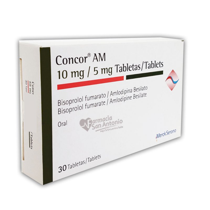 CONCOR AM 10MG/5MG X 30 TAB @