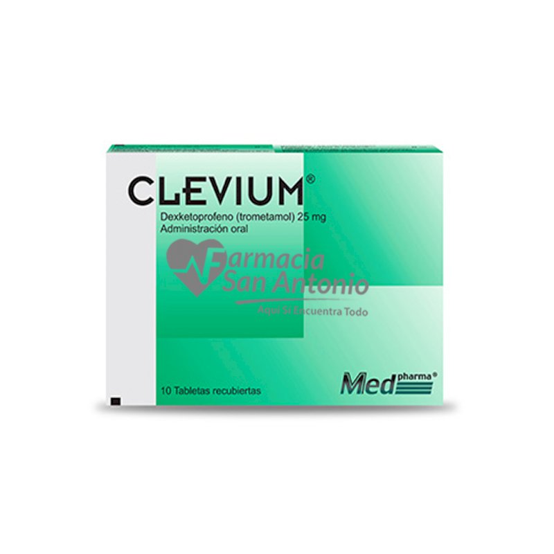 CLEVIUM 25MG X 10 TAB