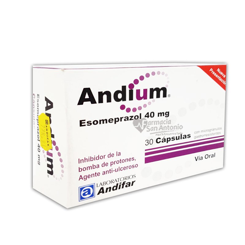 UNIDAD ANDIFAR ANDIUM 40MG CAPS