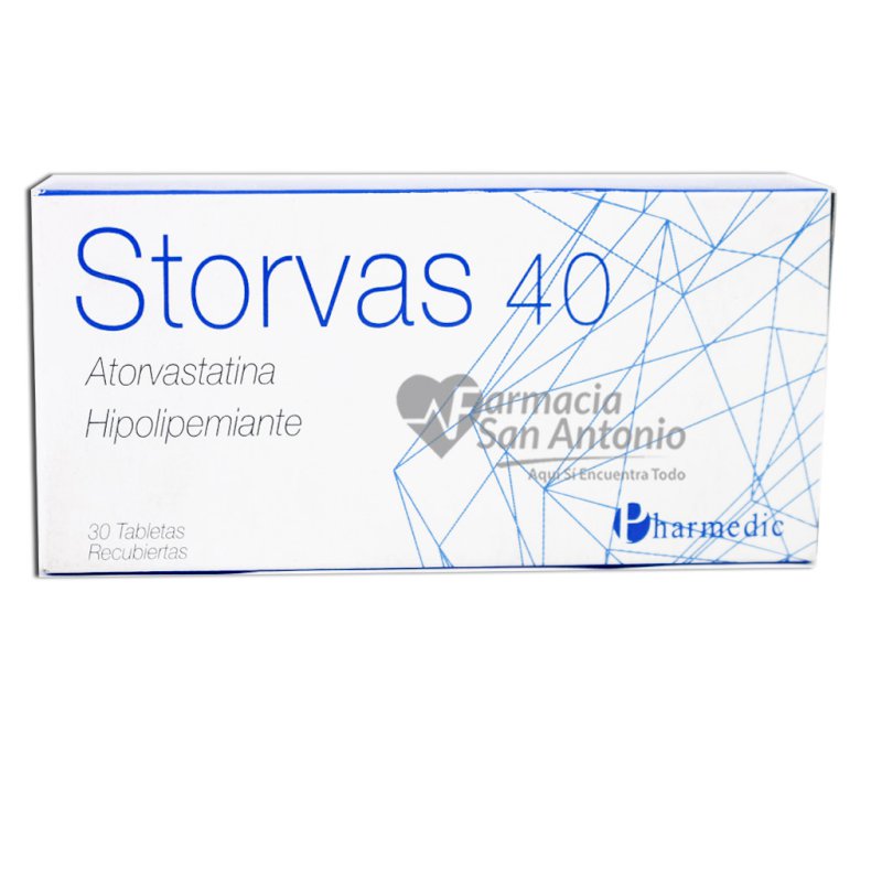 STORVAS 40MG X 30 TABS