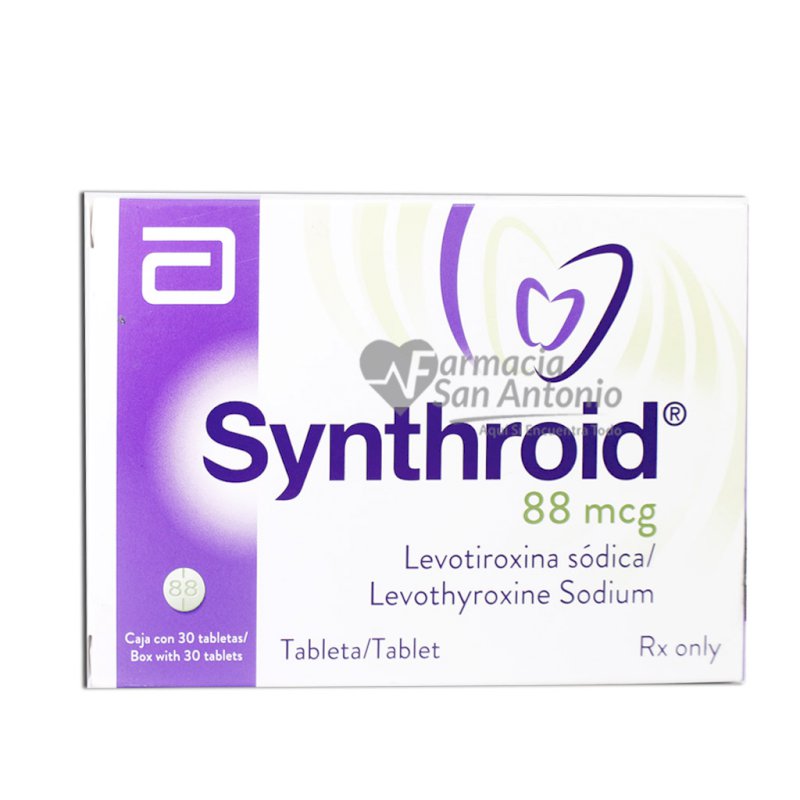 SYNTHROID 88 MCG X 30 TAB á