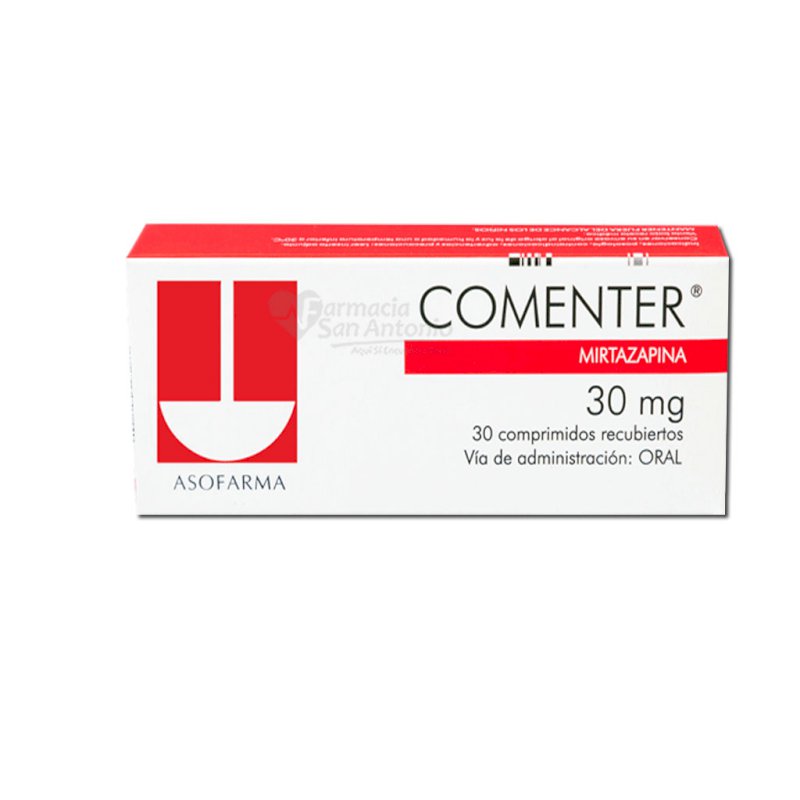 COMENTER 30MG X 30 COMP