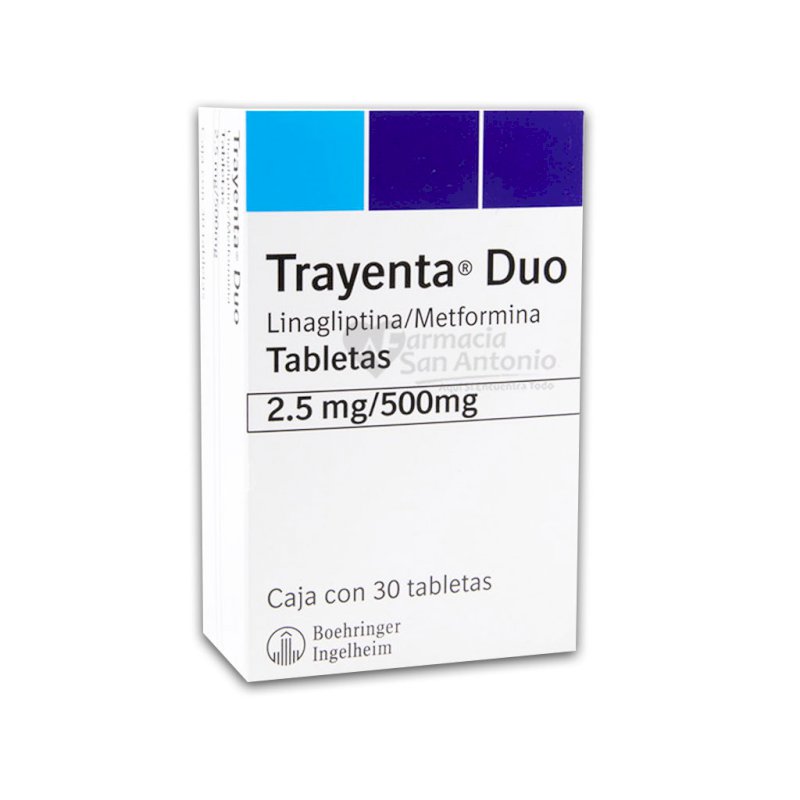 TRAYENTA DUO 2.5MG /500MG X 30 TAB