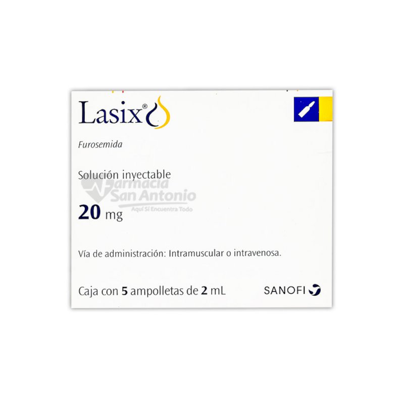 LASIX 20MG X 5 AMP 2ML