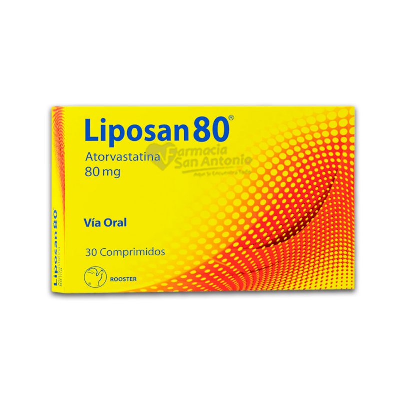 LIPOSAN 80MG X 30 COMP