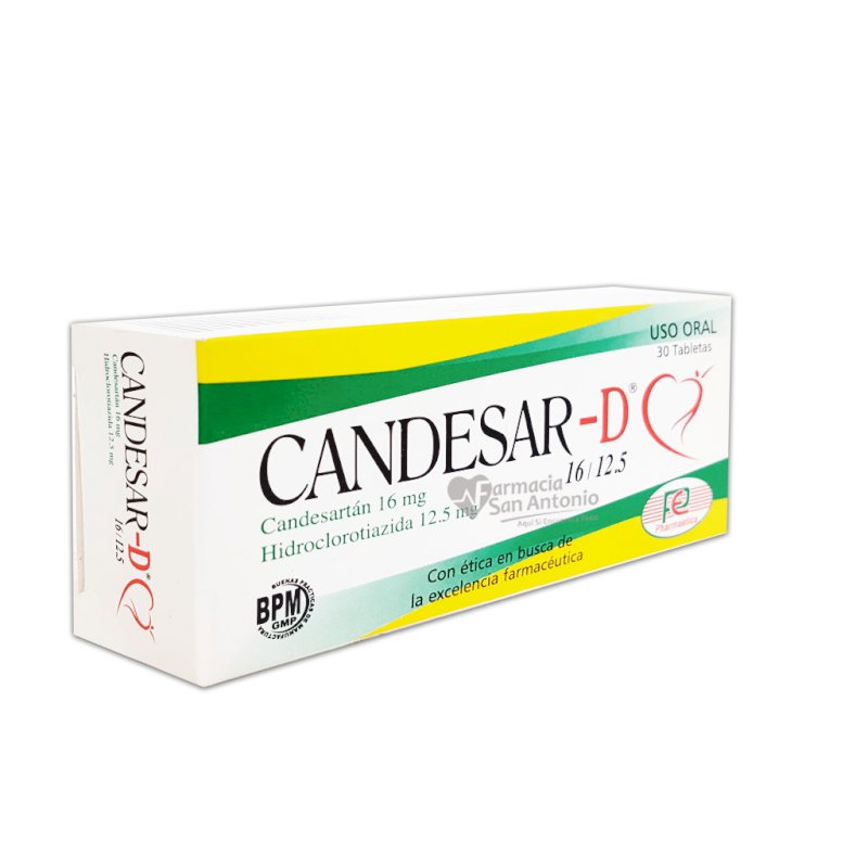 CANDESAR D 16/12.5 X 30 TAB