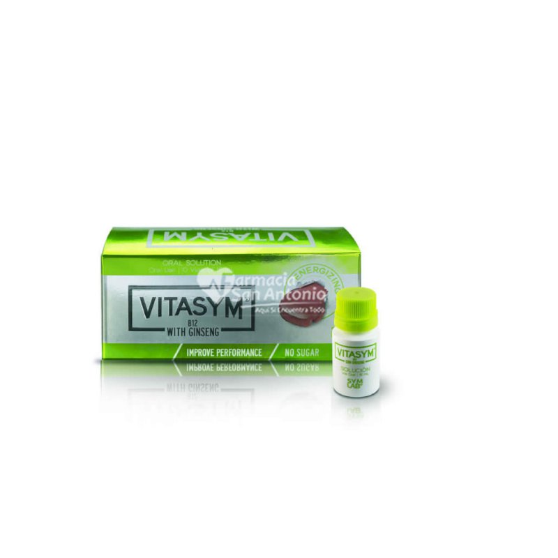 VITASYM B12/GINSENG X 15 AMP BEB