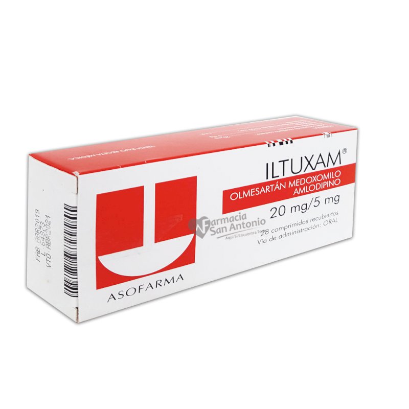 ILTUXAM 20MG/5MG X 28 COMP